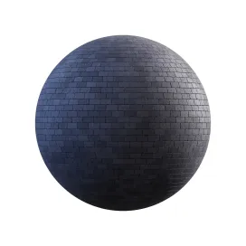 Dark grey concrete pavement